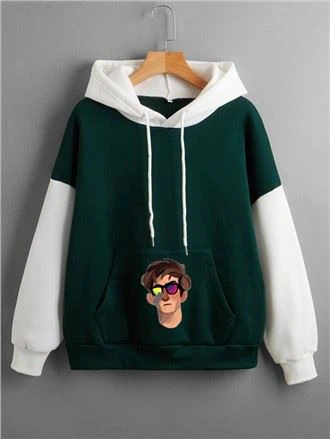 Cetakan Skrin Dakwat Silikon Jaket Bertudung